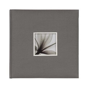 UniTex Book Bound Album 34x34 cm grey
