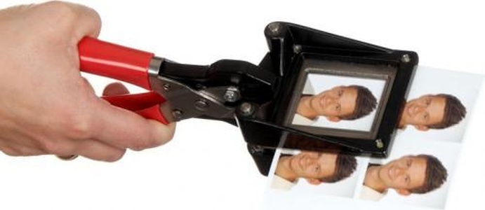 ID Picture Cutter  33x48 mm for China Visa