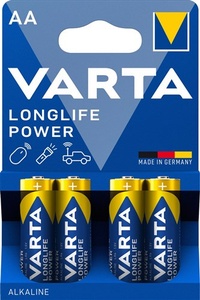 Varta High Energy Alkaline AA/LR6 blister 4