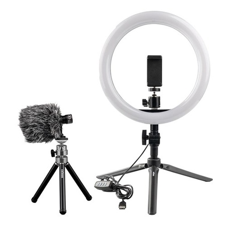 Vlogging Kit VL-26 with Microphone