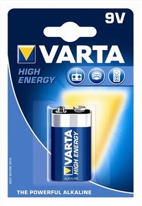 Varta High Energy Alkaline 9V/6LR61 blister 1