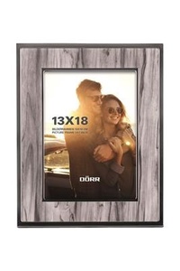 Kunststoffrahmen Paris 13x18 Holz grau