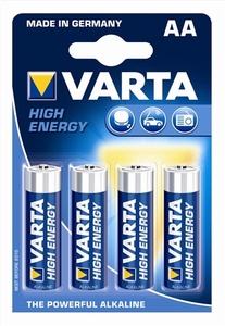 Varta High Energy Alkaline AA/LR6 blister 4