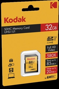 Kodak SD 32GB UHS-I U1 V10 Premium