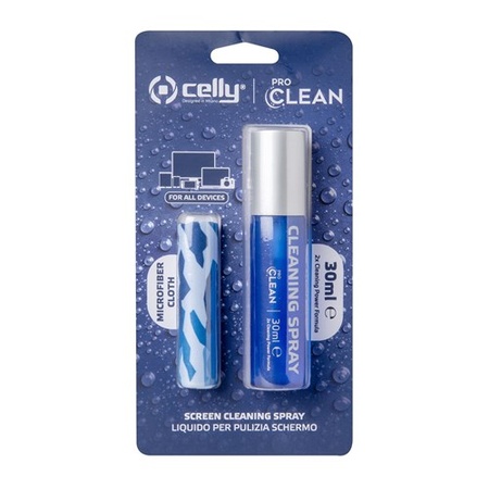 CLEAN KIT, 30ML SPRAY + microfiber
