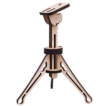 JollyLook Decorative Camera Tripod HOUT, licht bruin