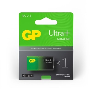 9V batterij GP Alkaline Ultra Plus 9V 1 stuk
