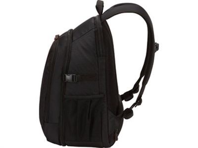 Case Logic DCB-309 Nylon SLR Backpack, full-size, black/red